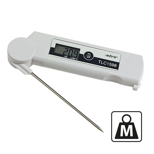 EMGA digitale thermometer TLC 1598 – precisiethermometer voor keuken en koeling