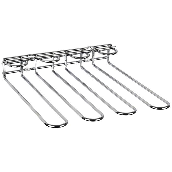 APS glazenrail verchroomd 32 x 29,5 cm - chromen glazenhouder voor de bar