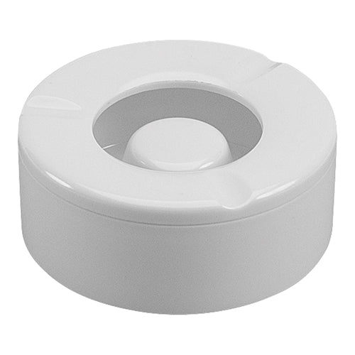 EMGA terrasasbak melamine wit – onbreekbare asbak voor terras en horeca
