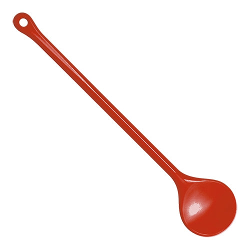 EMGA opscheplepel rond rood 31 cm – kunststof kooklepel voor de horeca