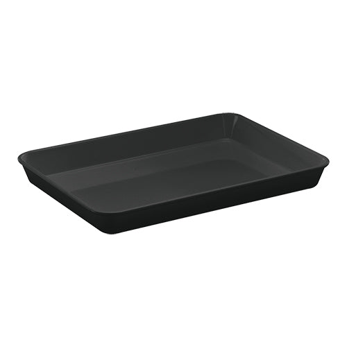 EMGA vleesbak 350x250x40 mm zwart – kunststof bewaarbak voor de keuken