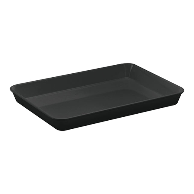 EMGA vleesbak 350x250x40 mm zwart – kunststof bewaarbak voor de keuken