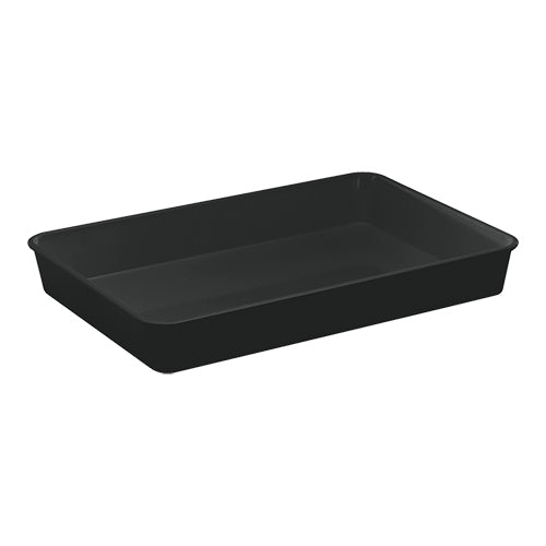 EMGA vleesbak 280x420x60 mm zwart – grote kunststof opslagbak voor vlees