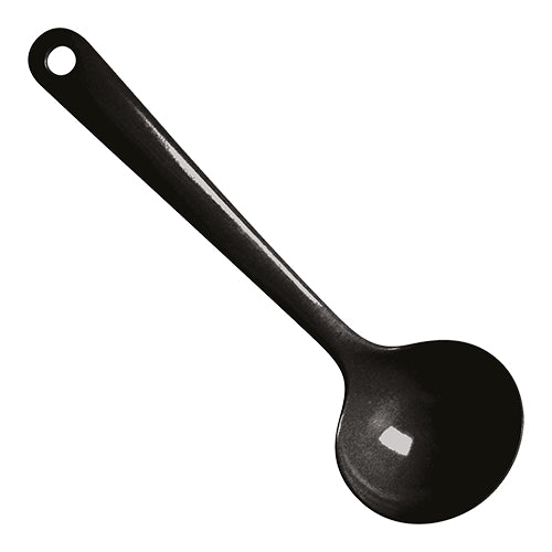 EMGA opscheplepel 30 cm zwart – kunststof serveerlepel voor de horeca