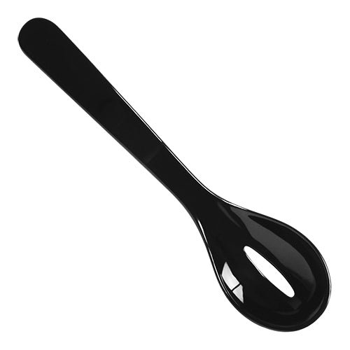 EMGA saladelepel 235 mm zwart – kunststof serveerlepel voor salade en buffet