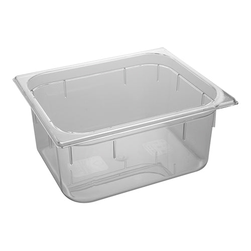 EMGA GN bak polycarbonaat 1/2 150 mm – transparante gastronormbak voor de keuken