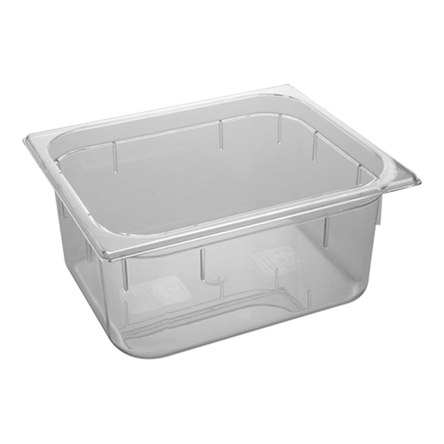 EMGA GN bak polycarbonaat 1/2 150 mm – transparante gastronormbak voor de keuken