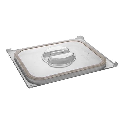 EMGA GN deksel polycarbonaat 1/2 met siliconen – afsluitbaar gastronorm deksel