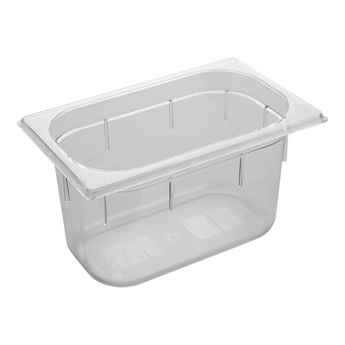 EMGA GN bak polycarbonaat 1/4 150 mm – transparante gastronormbak voor de horeca