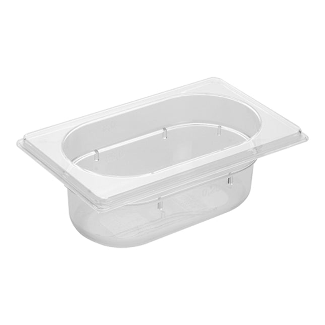 EMGA GN bak polycarbonaat 1/9 65 mm – heldere gastronormbak voor de keuken