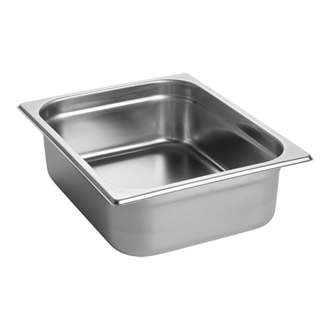 EMGA GN bak RVS 1/2 100 mm – roestvrijstalen gastronormbak voor de keuken