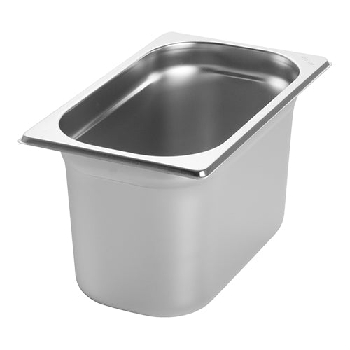 EMGA GN bak RVS 1/4 150 mm – roestvrijstalen gastronormbak voor de horeca