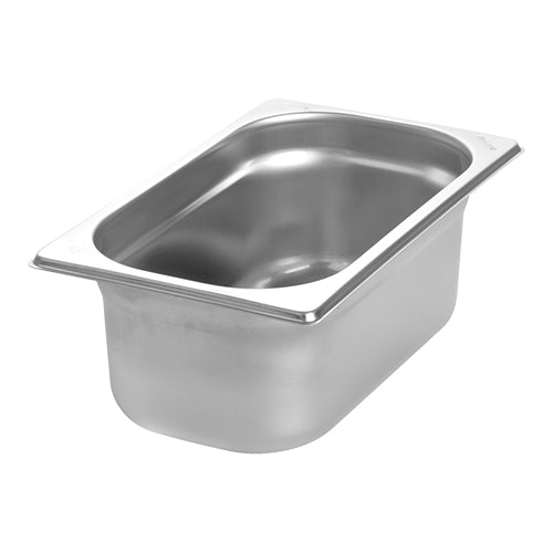 EMGA GN bak RVS 1/4 100 mm – roestvrijstalen gastronormbak voor de keuken