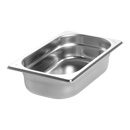 EMGA GN bak RVS 1/4 65 mm – roestvrijstalen gastronormbak voor de horeca