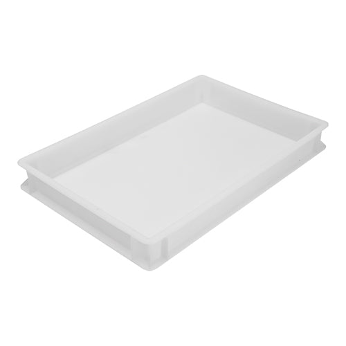 EMGA stapelbak 13 cm hoog 60x40 cm – kunststof opslagbak voor de horeca