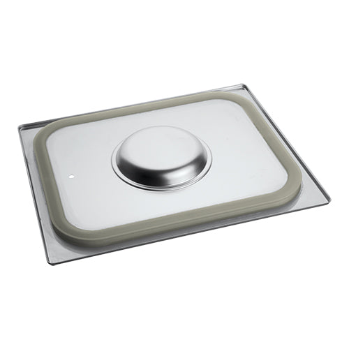 GN Deksel RVS 1/2 GN M/Silicoon – EMGA