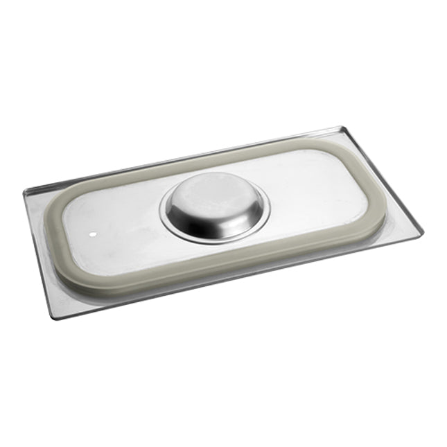GN Deksel RVS 1/3 GN M/Silicoon – EMGA