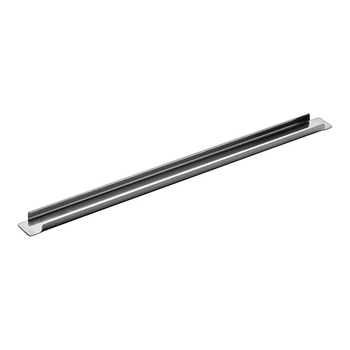 EMGA bain-marie strip GN 1/4 26,5 cm – detail van de rvs verdeelstrip voor buffet en bain-marie