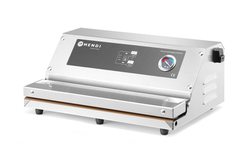 Detail Hendi vacuumsealer rvs – bedieningspaneel en sealbalk voor keuken en catering