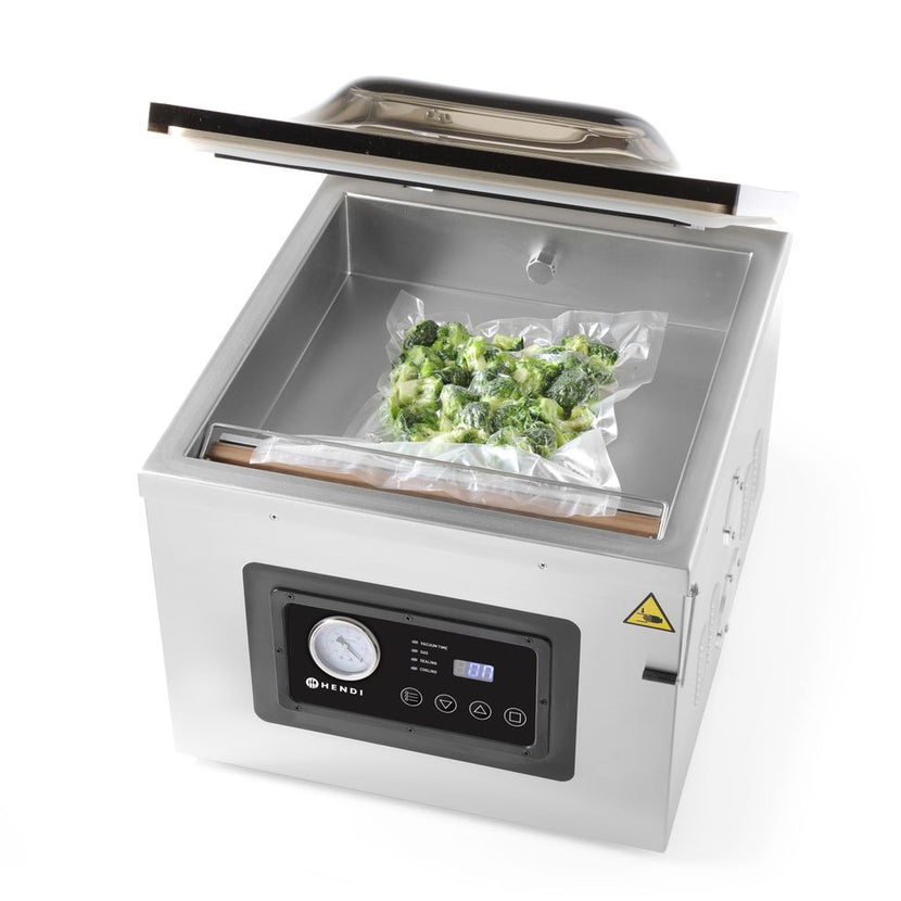 Hendi vacumeermachine met kamer – sealapparaat voor sous-vide in restaurants
