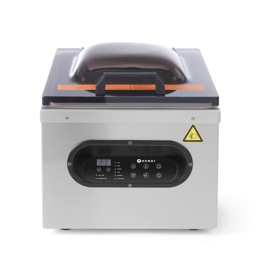 Detail Hendi vacuümkamermachine – rvs kamer met sealbalk voor catering en restaurant