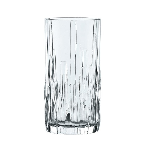 Nachtmann Shu Fa longdrinkglas 360 ml – kristallen glas met reliëf voor cocktails