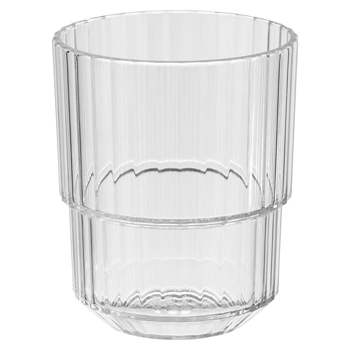 APS Linea drinkbeker transparant 150 ml – klein onbreekbaar glas voor de horeca