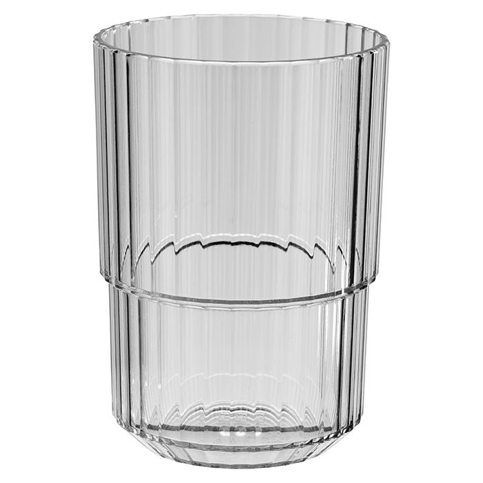APS Linea drinkbeker grijs 400 ml – onbreekbare beker voor terras en buitenserveren
