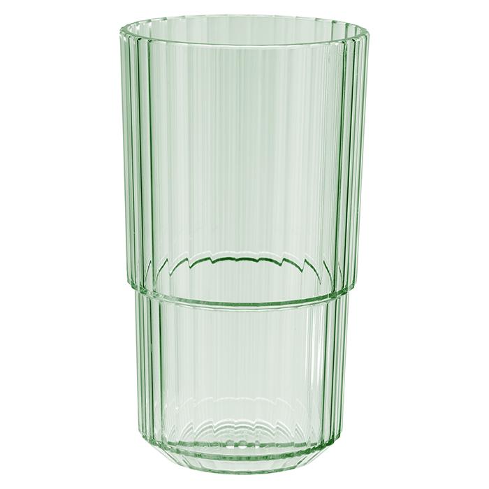 APS Linea drinkbeker lichtgroen 500 ml – grote onbreekbare kunststof beker voor terras