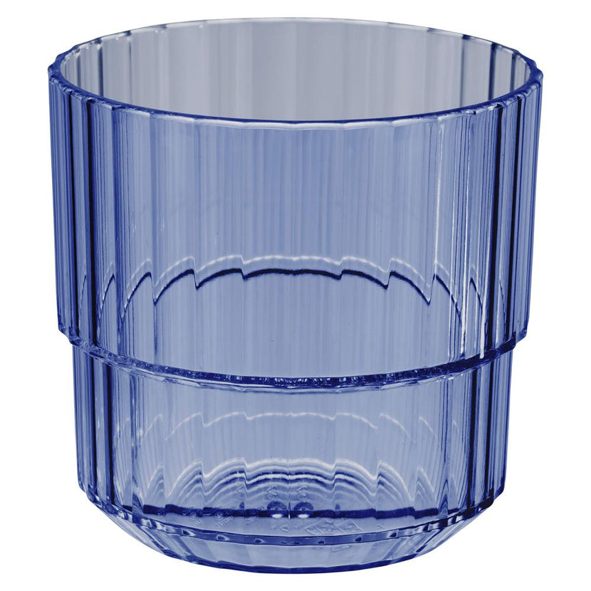 APS Linea drinkbeker lichtblauw 220 ml – onbreekbare beker voor terras en evenementen