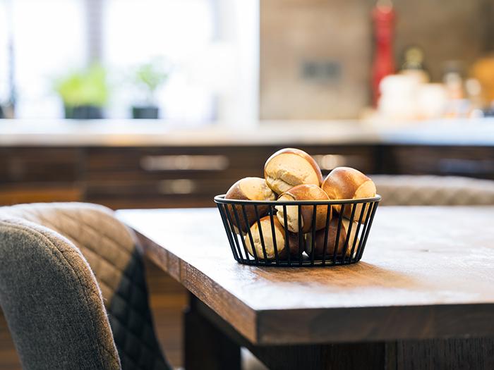 APS Urban mand metaal zwart Ø 17 cm – broodmandje voor restaurant, bar en buffet