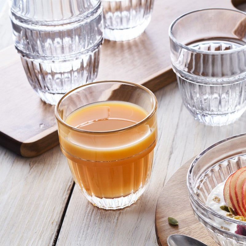 La Rochère Cédrat stapelbaar tumbler 270 ml – geperst glazen waterglas voor de horeca