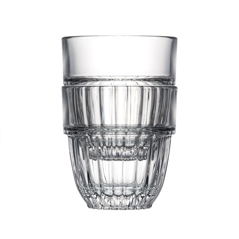 La Rochère Cédrat stapelbaar tumbler 270 ml – geperst glazen waterglas voor de horeca