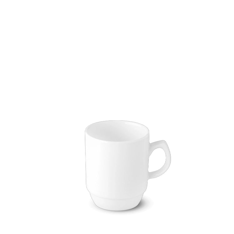 Lillien Mirabell Aqua beker 270 ml - porseleinen mok voor koffie en thee in de horeca