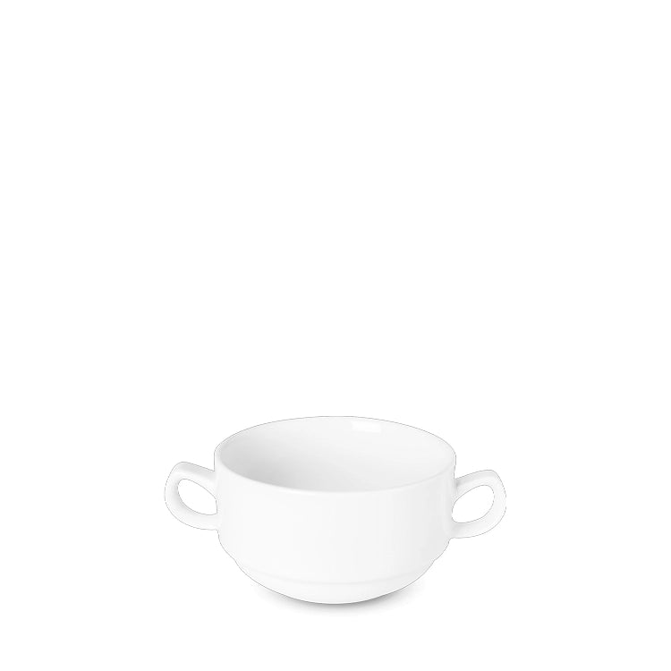 Lillien Mirabell Aqua soepkop 300 ml - porseleinen soepkop met oor voor restaurants