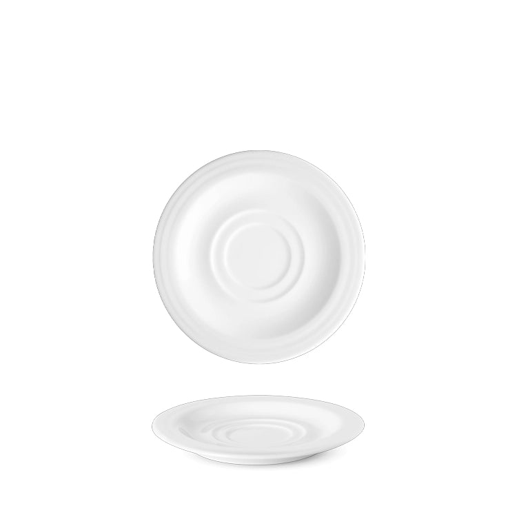 Lillien Mirabell Aqua soepschotel 18 cm - porseleinen onderschotel voor soepkoppen