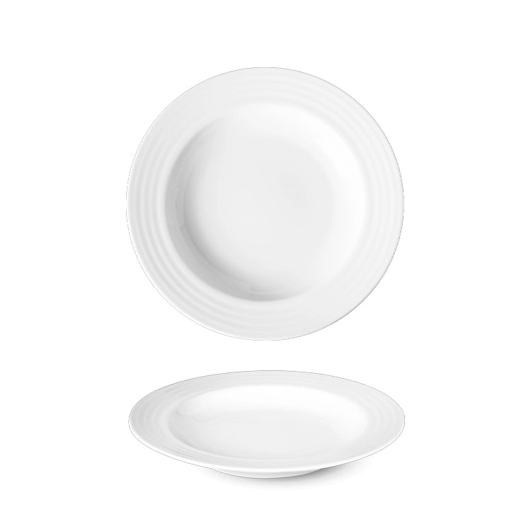 Lillien Mirabell Aqua diep bord 24 cm - porseleinen soep- en pastabord voor restaurants