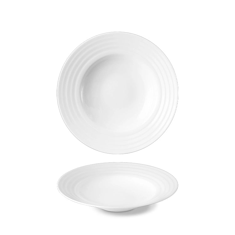 Lillien Mirabell Aqua diep bord 27 cm - porseleinen pastabord voor de horeca