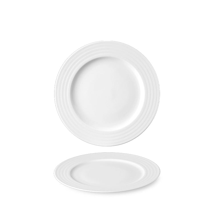 Lillien Mirabell Aqua plat bord 24 cm - porseleinen bord voor voorgerechten