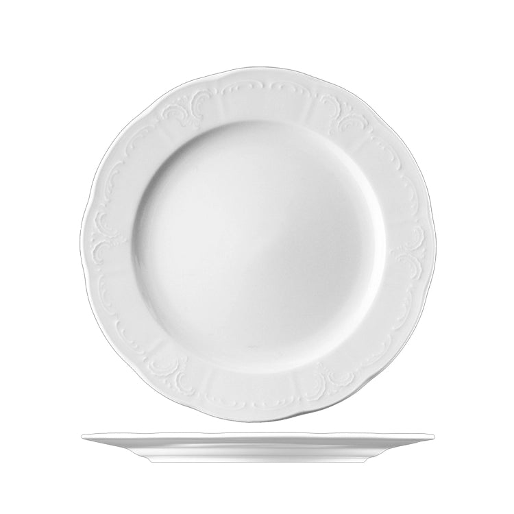Lillien Bellevue plat bord 28 cm - porseleinen dinerbord voor restaurants