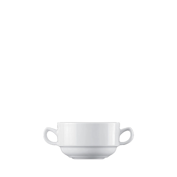 Lillien Mirabell soepkop 300 ml - porseleinen soepkop met oor voor de horeca