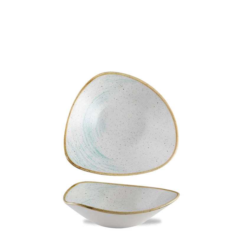 Churchill Stonecast Accents Duck Egg Lotus kom – pastelblauwe stoneware kom voor de horeca