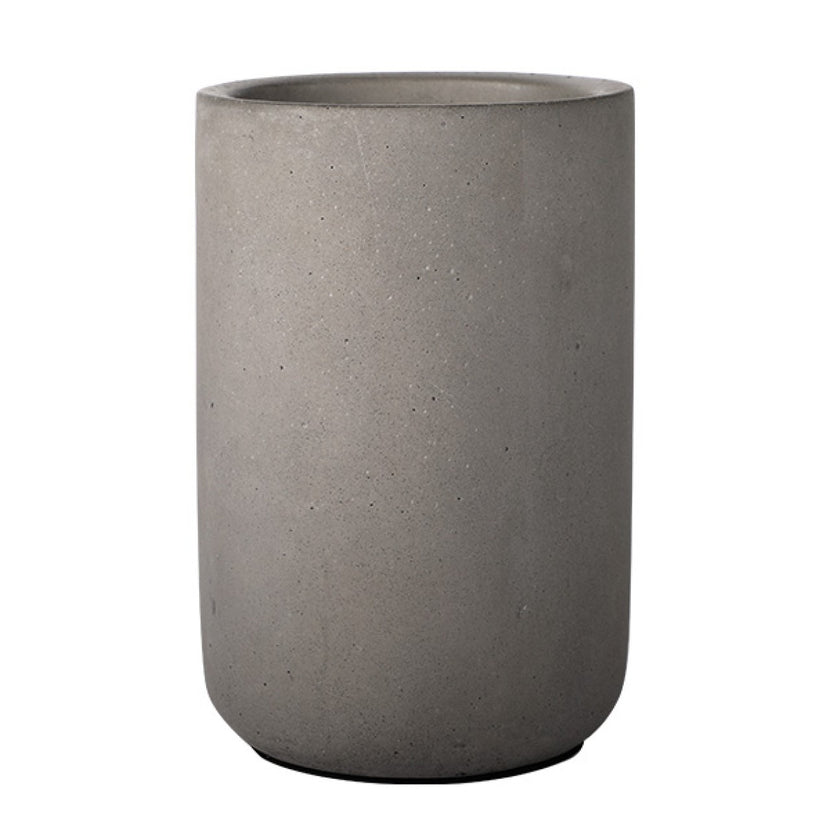APS flessenkoeler grijs 12 x 19 cm - dubbelwandige wijnkoeler voor tafelservice