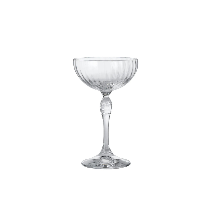 Rocco Bormioli America 20s cocktailcoupe 220 ml – vintage coupeglas voor cocktails