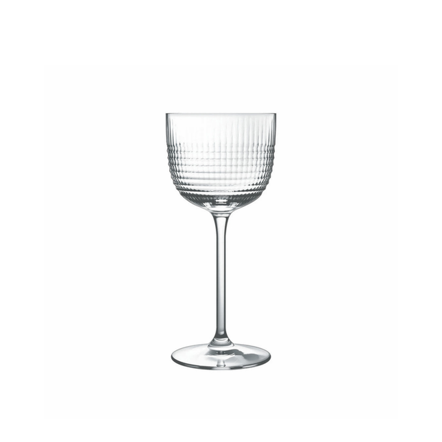 Arcoroc Disco Nick & Nora 18 cl – geribbeld cocktailglas voor Martini en Negroni