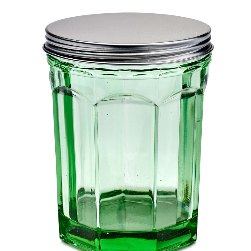 Jar With Lid M Green Fish & Fish 6/box – Serax