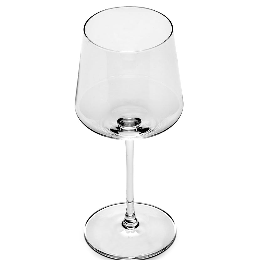 Serax Nido witte wijnglas transparant 20,5 cm – wijnglas voor restaurant en fine dining