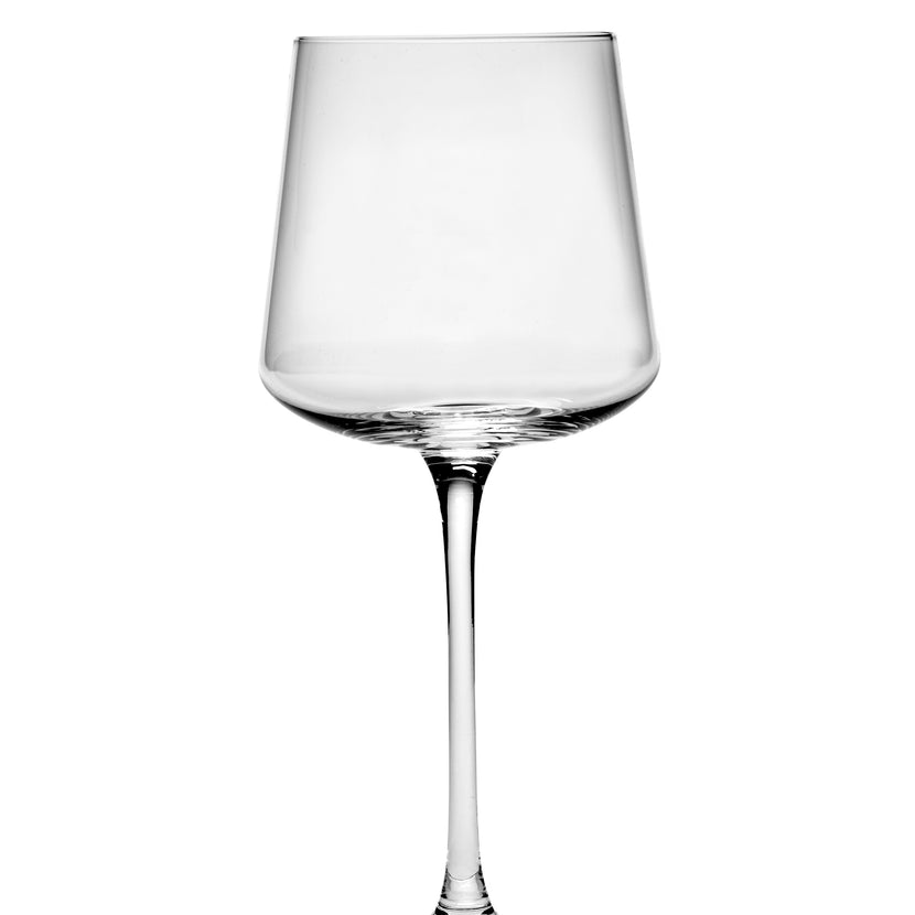 Serax Nido wijnglas wit transparant H 20,5 cm – elegant glaswerk voor bar en restaurant
