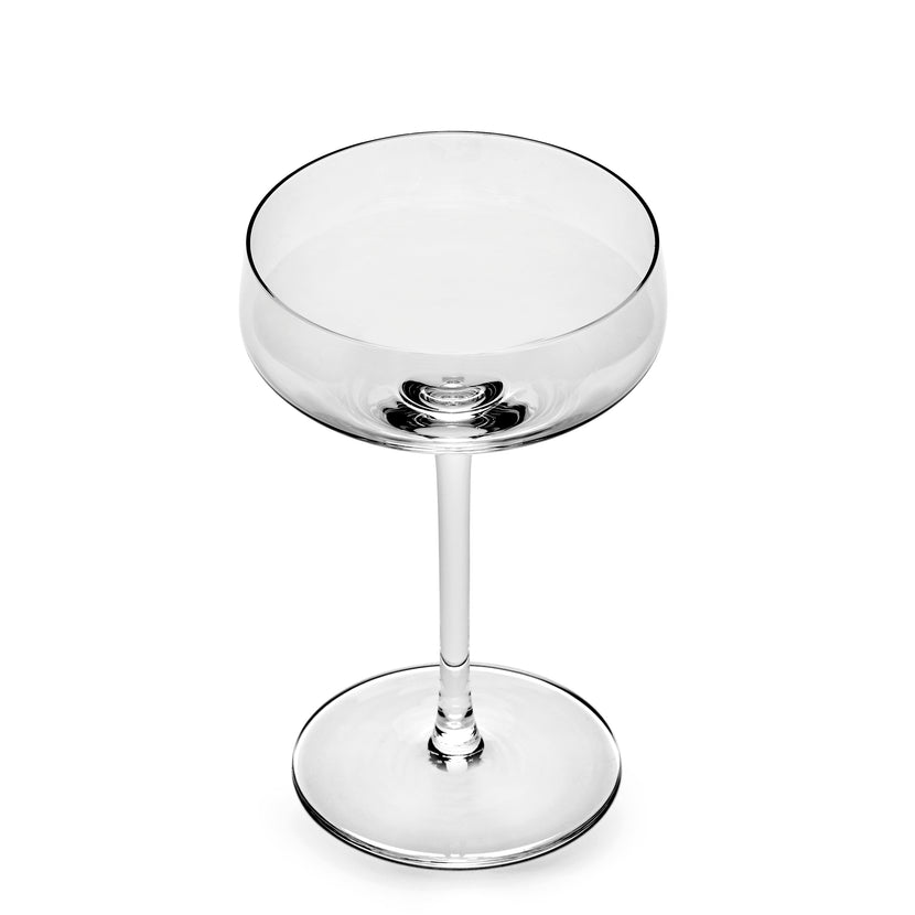 Serax Nido champagnecoupe transparant 15,5 cm – coupe glas voor restaurant en bar