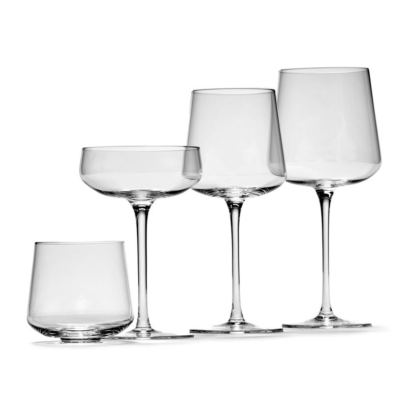Serax Nido champagnecoupe transparant – glaswerk voor bar, brasserie en events
